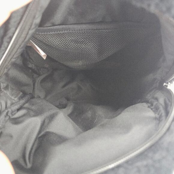 Nike Sportswear Futura 365 Faux Fur Mini Backpack Black & White Athleisure Sport - Picture 7 of 11